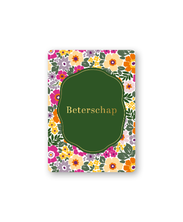 KP® Cadeaukaartjes A7 - Beterschap (summer flowers), 25 stuks