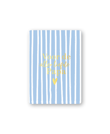 KP® Cadeaukaartjes A7 - Voor de allerliefste papa, 25 stuks