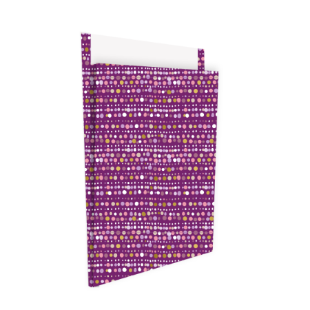 KP® Cadeauzakjes 27x34+4cm Blooming Bubbles (purple) 250st