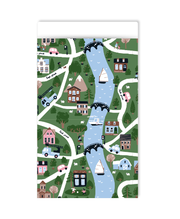 KP® Cadeauzakjes 12x19cm My Little Village 250st