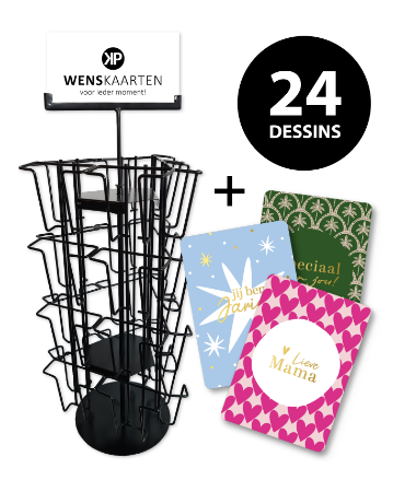 KP® Wenskaarten A6 Voordeelbox Voorjaar incl. display - 24 x 10 stuks