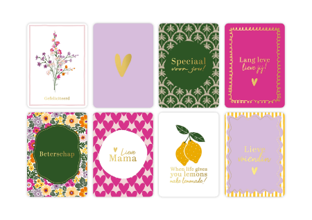 KP® Cadeaukaartjes A7 Voordeelbox Voorjaar 2026 - 24 x 25 stuks