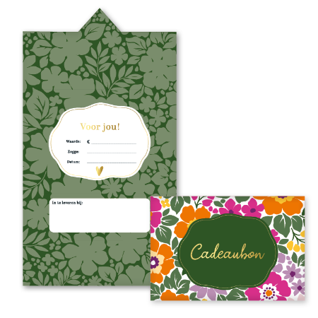 KP® Cadeaubon - Summer Flowers - 25 stuks