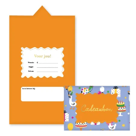 KP® Cadeaubon - Party time - 25 stuks