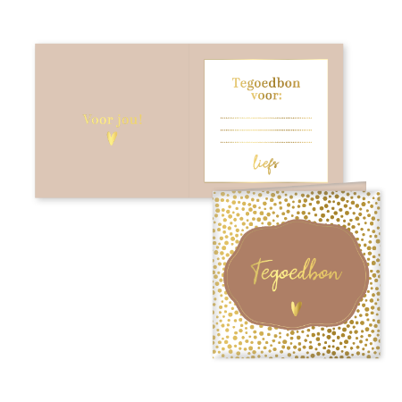 KP® Tegoedbon - Luxury Dots - 10 stuks