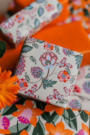 Boho Bloom - inpakpapier, cadeaupapier