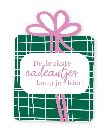 Winkel Raamsticker 42x50cm - De leukste cadeautjes koop je hier! (kado)