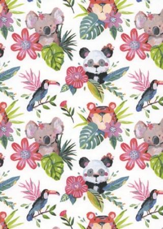 Afbeeldingen van Cadeaupapier Artline Mat 90gr Kopanti 30cm 200m