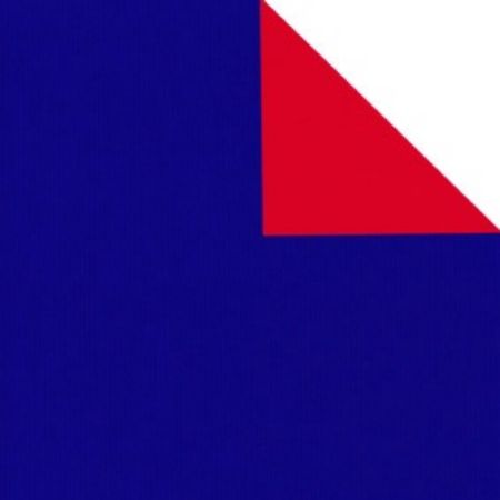 Afbeeldingen van Cadeaupapier Eco Kraft wit 65gr Uni royal red 30cm 200m