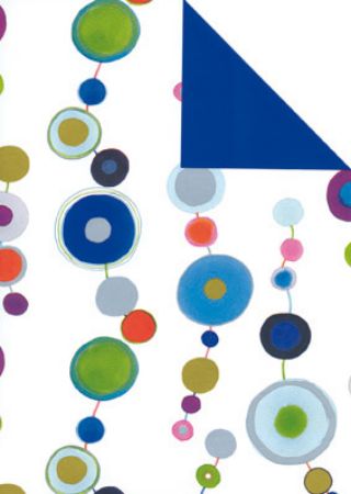 Afbeeldingen van Cadeaupapier Artline Mat 90gr Padua/Uni blauw 50cm 200m