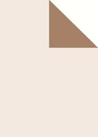 Afbeeldingen van Cadeaupapier Artline Mat 90gr parel-wit/koper 50cm 200m