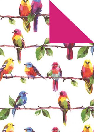 Afbeeldingen van Cadeaupapier Artline Mat 90gr Pescara/uni roze 50cm 200m