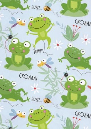 Afbeeldingen van Cadeaupapier Artline Mat 90gr Jump 50cm 200m