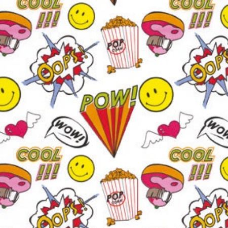 Afbeeldingen van Cadeaupapier Artline Mat 90gr Wow! 50cm 200m