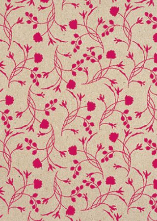 Afbeeldingen van Cadeaupapier Eco Recycling bruin 70gr Erba fuchsia 50cm 200m