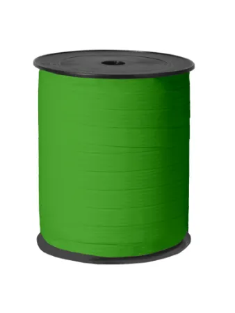 Paperlook krullint tweezijdig 10mm 250m, Groen