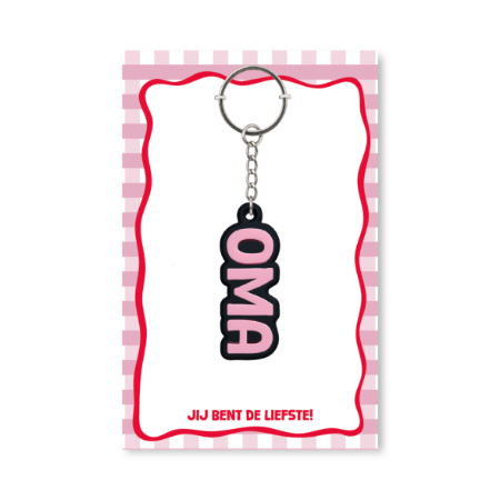 Lieve sleulhanger voor Oma - 3D en van stevig PVC