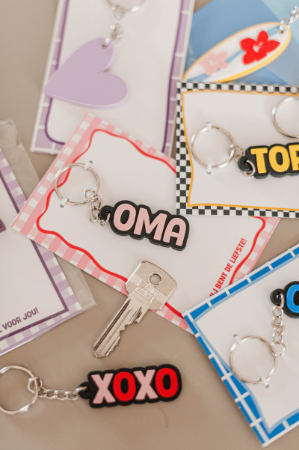 Lieve sleulhanger voor Oma - 3D en van stevig PVC