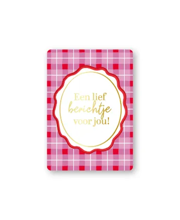 KP® Cadeaukaartjes A7 - Een lief berichtje voor jou, 25 stuks