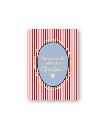 KP® Cadeaukaartjes A7 - Have yourself a merry little Christmas, 25 stuks