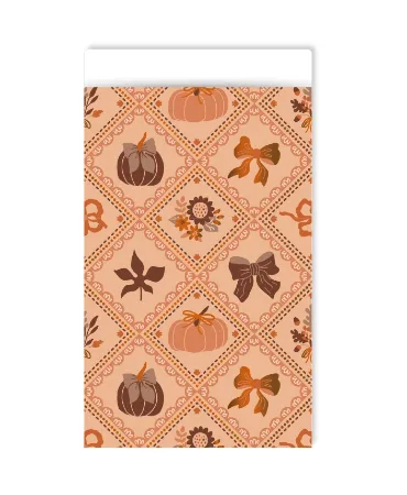KP® Cadeauzakjes 12x19cm Luxury pumpkins 250st