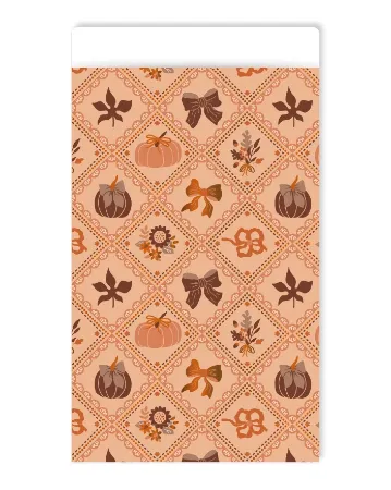 KP® Cadeauzakjes 17x25cm Luxury pumpkins 250st
