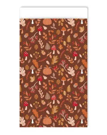 KP® Cadeauzakjes 17x25cm Autumn forrest 250st