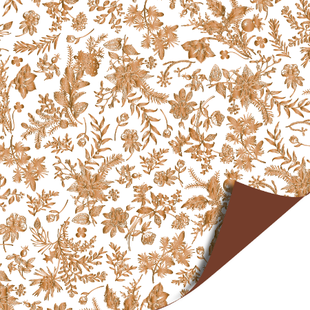 Afbeeldingen van KP® Cadeaupapier 30cm 100m - Autumn nature