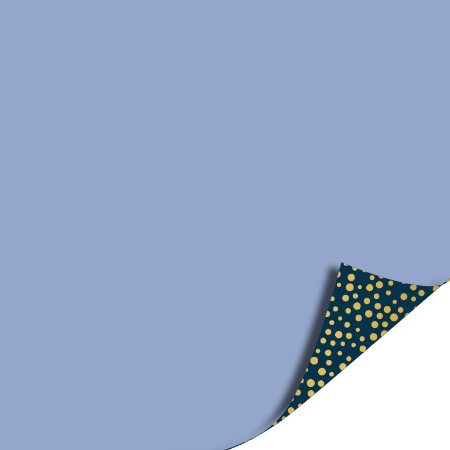 Afbeeldingen van KP® Cadeaupapier 30cm 100m - Luxury dots darkblue