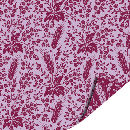 Afbeeldingen van KP® Cadeaupapier 30cm 100m - Luxury grass purple