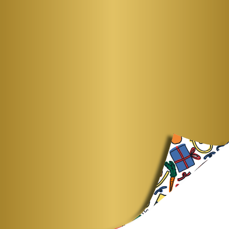 Afbeeldingen van KP® Cadeaupapier 30cm 100m - Mi Ma mijters