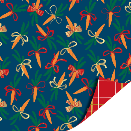 Afbeeldingen van KP® Cadeaupapier 50cm 100m - Wortel voor Ozosnel