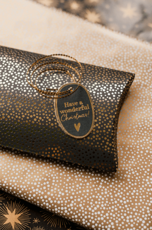 KP® Cadeaulabel - Have a wonderful Christmas - 42x62mm