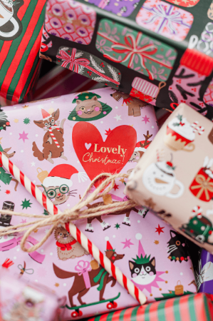 toonbankrol, cadeaupapier, geschenkpapier, inpakpapier