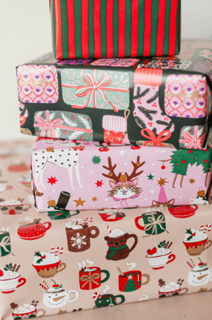 toonbankrol, cadeaupapier, geschenkpapier, inpakpapier