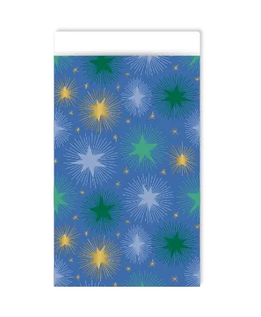 KP® Cadeauzakjes 12x19cm Stargazing blue 250st