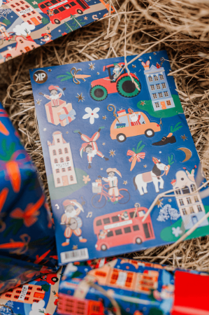KP® A5 stickervel - Sinterklaas feest - 25 vellen