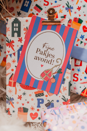KP® Kraft papieren zakken - Pakjes pret 14+8x26cm, 25st