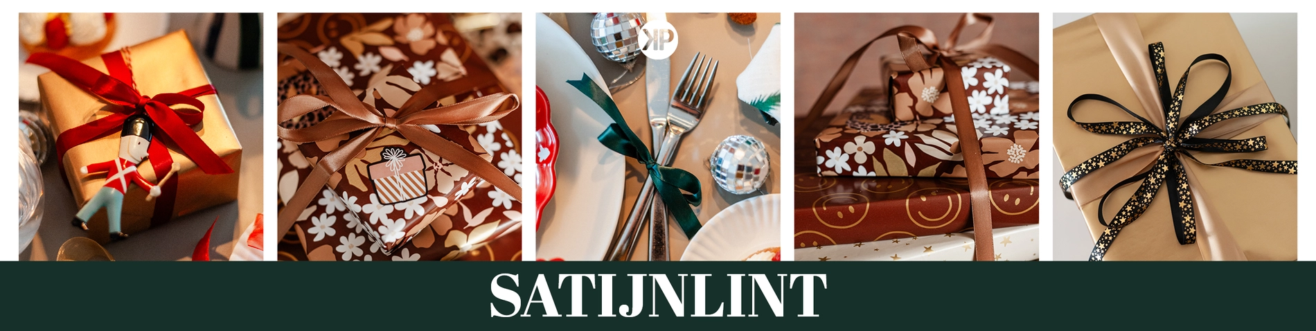 Satijn lint, satijnen cadeaulint